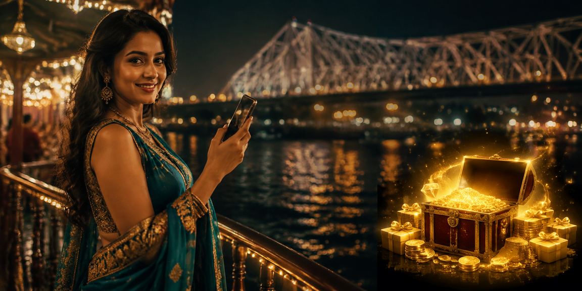User depositing funds at Kolkata for online slots gaming